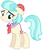 Size: 2704x2880 | Tagged: safe, artist:mlpcutepic, coco pommel, g4, diaper, female, high res, non-baby in diaper, solo