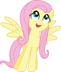 Size: 8000x9405 | Tagged: safe, artist:vulthuryol00, fluttershy, g4, absurd resolution, female, simple background, singing, solo, transparent background, vector