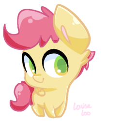 Size: 500x500 | Tagged: safe, artist:rivalcat, oc, oc only, oc:wild saddle, base used, magical lesbian spawn, offspring, parent:apple bloom, parent:scootaloo, parents:scootabloom, solo