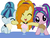 Size: 300x226 | Tagged: safe, artist:scootsgaming, adagio dazzle, aria blaze, sonata dusk, pony, equestria girls, g4, my little pony equestria girls: rainbow rocks, adoragio, ariabetes, cute, dazzlebetes, equestria girls ponified, filly adagio dazzle, filly aria blaze, filly sonata dusk, milkshake, milkshake ponies, ponified, sonatabetes, the dazzlings