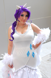 Size: 525x800 | Tagged: safe, artist:kalasnacks, rarity, human, g4, cosplay, irl, irl human, photo, solo