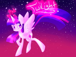 Size: 1024x768 | Tagged: safe, artist:le-poofe, twilight sparkle, alicorn, pony, g4, female, mare, solo, twilight sparkle (alicorn)