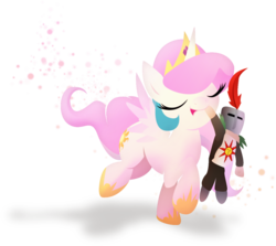 Size: 1024x912 | Tagged: safe, artist:rariedash, princess celestia, alicorn, pony, g4, cewestia, cute, cutelestia, cutie mark, dark souls, doll, female, filly, foal, hooves, horn, lineless, open mouth, plushie, simple background, solaire of astora, solo, spread wings, toy, transparent background, wings