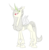 Size: 2630x2674 | Tagged: safe, artist:carnifex, oc, oc only, oc:queen silverwing, changeling, changeling queen, albino, albino changeling, changeling queen oc, commission, crown, female, high res, jewelry, previous generation, regalia, simple background, solo, transparent background, vector, white changeling