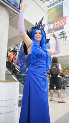 Size: 2760x4912 | Tagged: safe, artist:gingerycosplay, princess luna, human, g4, cosplay, irl, irl human, photo