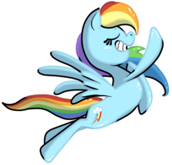 Size: 486x465 | Tagged: safe, artist:octavla, rainbow dash, g4, female, solo