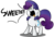 Size: 1842x1269 | Tagged: safe, artist:strangiesleepy, rarity, g4, alternate hairstyle, female, screaming, solo