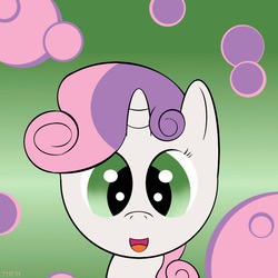Size: 800x800 | Tagged: safe, artist:phenoix12, sweetie belle, g4, female, portrait, solo