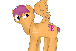 Size: 3000x2000 | Tagged: safe, artist:the_shave, scootaloo, g4, female, high res, older, solo