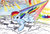 Size: 900x610 | Tagged: safe, artist:yoshark, rainbow dash, g4, cloud, cloudy, female, flying, solo, sonic rainboom