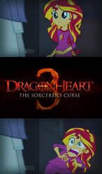 Size: 596x1024 | Tagged: safe, sunset shimmer, equestria girls, g4, dragonheart, exploitable meme, meme, sunset screamer