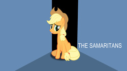 Size: 1920x1080 | Tagged: safe, applejack, g4, advertisement, commercial, samaritans