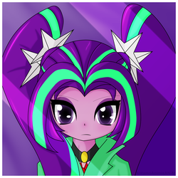 Size: 1500x1500 | Tagged: safe, artist:an-m, aria blaze, equestria girls, g4, my little pony equestria girls: rainbow rocks, ariabetes, chibi, cute, female, solo