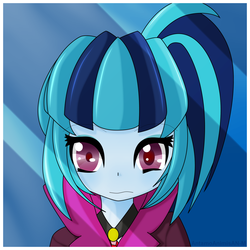 Size: 1500x1500 | Tagged: safe, artist:an-m, sonata dusk, equestria girls, g4, my little pony equestria girls: rainbow rocks, chibi, cute, female, solo, sonatabetes