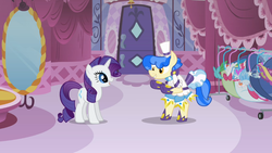 Size: 940x532 | Tagged: safe, screencap, rarity, sapphire shores, a dog and pony show, g4