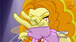 Size: 639x352 | Tagged: safe, screencap, adagio dazzle, equestria girls, g4, my little pony equestria girls: rainbow rocks, animated, female, these are not the droids you're looking for, under our spell