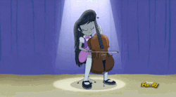 Size: 639x352 | Tagged: safe, screencap, octavia melody, equestria girls, g4, my little pony equestria girls: rainbow rocks, animated, cello, female, musical instrument