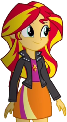 Size: 342x626 | Tagged: safe, sunset shimmer, equestria girls, g4, my little pony equestria girls: rainbow rocks, female, smiling, solo, when she smiles