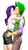 Size: 1200x2111 | Tagged: safe, artist:pia-sama, rarity, spike, human, g4, breast squish, breasts, busty rarity, butt touch, duo, eyes closed, female, hand on butt, humanized, kiss on the lips, kissing, male, nail polish, older, older spike, ship:sparity, shipping, straight