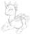 Size: 1558x1774 | Tagged: safe, artist:patch, changeling, belly, monochrome, pregnant, sketch, solo