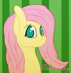 Size: 6000x6169 | Tagged: safe, artist:spectty, fluttershy, g4, absurd resolution, female, portrait, simple background, solo