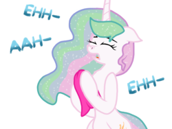 Size: 2048x1536 | Tagged: safe, artist:proponypal, princess celestia, g4, female, fetish, handkerchief, nostril flare, pre sneeze, simple background, sneezing, sneezing fetish, solo, tissue, transparent background