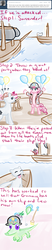 Size: 500x2400 | Tagged: safe, artist:alipes, gummy, oc, pony, ask pinkie pierate, g4, ask, balloon, bicorne, bipedal, clothes, comic, hat, pirate, ship, tumblr