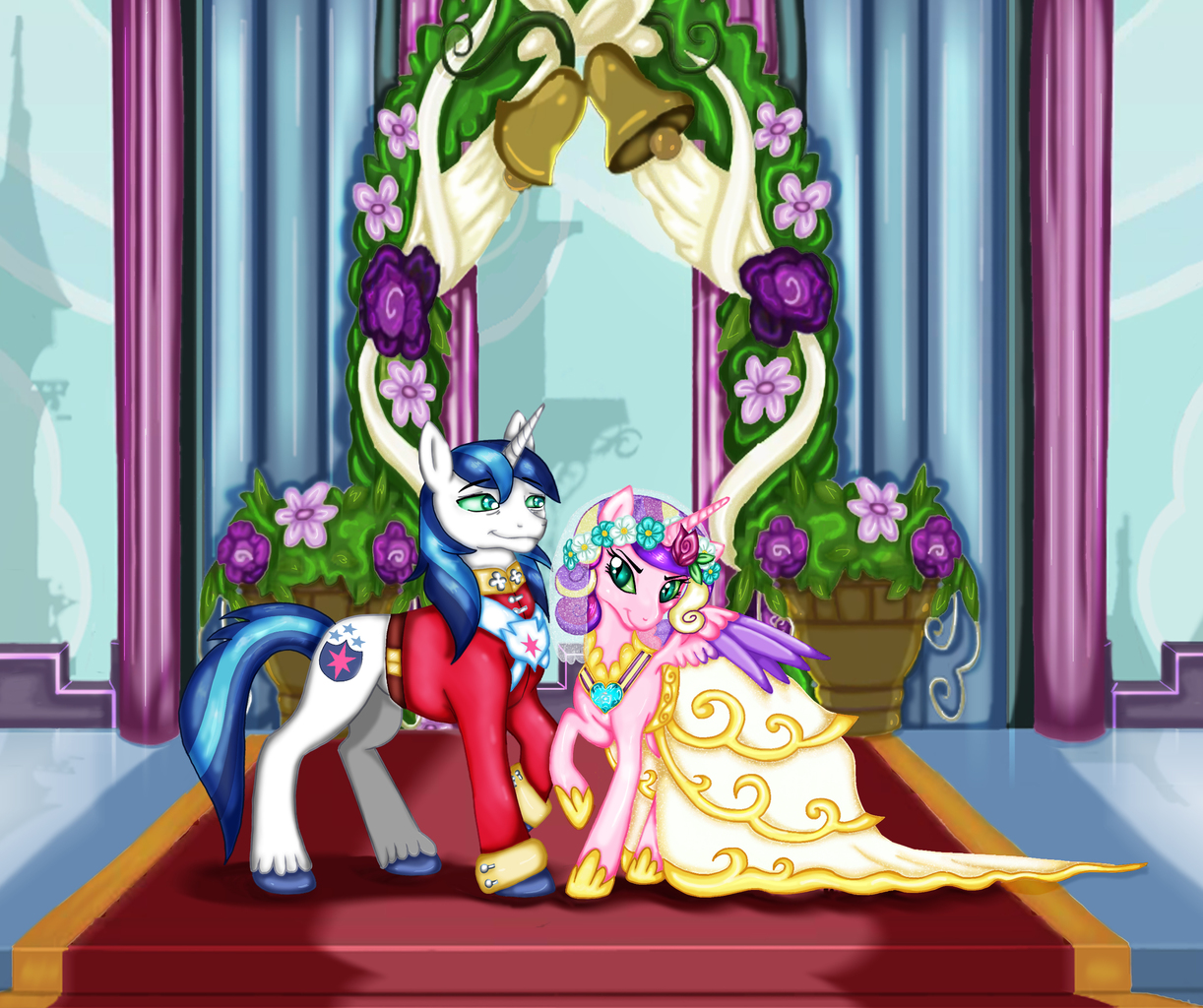 Pony day. My little Pony свадьба в Кантерлоте. Принцесса Каденс и Шайнинг Армор. Пони принцесса Каденс свадьба. Ария Каденс.