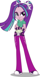 Size: 1580x3000 | Tagged: dead source, safe, artist:katequantum, aria blaze, equestria girls, g4, my little pony equestria girls: rainbow rocks, crossed arms, female, simple background, solo, transparent background, vector