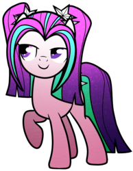 Size: 1990x2569 | Tagged: safe, artist:nintendash, aria blaze, earth pony, pony, equestria girls, g4, my little pony equestria girls: rainbow rocks, earth pony aria blaze, equestria girls ponified, female, ponified, simple background, solo, transparent background