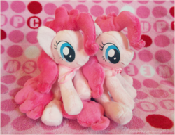 Size: 3083x2362 | Tagged: safe, artist:fallenpeach, pinkie pie, g4, high res, irl, photo, plushie