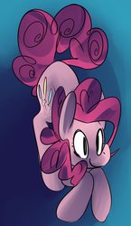 Size: 680x1173 | Tagged: safe, artist:martinhello, pinkie pie, earth pony, pony, g4, abstract background, cutie mark, female, solo