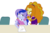 Size: 1170x768 | Tagged: safe, artist:rivalcat, adagio dazzle, princess luna, vice principal luna, equestria girls, g4, my little pony equestria girls: rainbow rocks, adagio dazzle gets around, duo, female, heart, lesbian, lunagio, massage, shipping, simple background, transparent background, vector