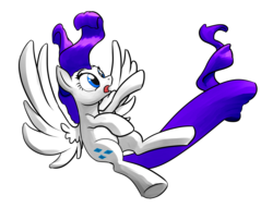 Size: 1899x1448 | Tagged: safe, artist:nadnerbd, rarity, pegasus, pony, g4, female, mare, pegasus rarity, race swap, simple background, solo, transparent background