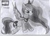 Size: 3510x2550 | Tagged: safe, artist:ocredan, princess luna, alicorn, pony, g4, female, high res, monochrome, solo