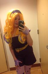 Size: 623x960 | Tagged: safe, artist:lochlan o'neil, adagio dazzle, human, g4, cosplay, irl, irl human, photo, selfie, solo