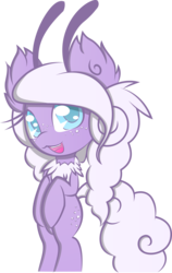 Size: 4043x6380 | Tagged: safe, artist:plone, oc, oc only, oc:dandelion, mothpony, original species, absurd resolution, cute, simple background, solo, transparent background, vector