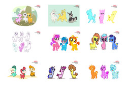 Size: 1497x998 | Tagged: safe, behind the scenes, meta, parody, pony reference, the unbelievably sweet alpacas