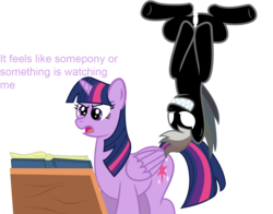 Size: 1250x981 | Tagged: safe, artist:gamerpen, rainbow dash, twilight sparkle, alicorn, pony, g4, crossover, female, male, mare, spider-man, symbiote, twilight sparkle (alicorn), venom