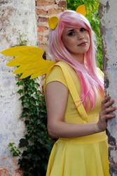 Size: 640x960 | Tagged: safe, artist:bunnyr0se, fluttershy, human, g4, cosplay, irl, irl human, photo