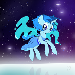 Size: 3201x3225 | Tagged: safe, artist:jh, alicorn, gem (race), gem pony, pony, artificial wings, augmented, female, gem, high res, hydrokinesis, lapis lazuli, lapis lazuli (steven universe), magic, magic wings, mare, ponified, solo, steven universe, water, watery wings, wings