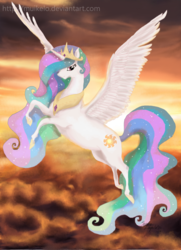 Size: 800x1103 | Tagged: safe, artist:muikelo, princess celestia, g4, female, solo