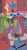 Size: 1024x1920 | Tagged: safe, edit, edited screencap, screencap, amethyst star, carrot top, cherry berry, cloud kicker, fluttershy, golden harvest, iron will, merry may, minuette, sparkler, twinkleshine, g4, my little pony: friendship is magic, putting your hoof down, comic, crowd, scene interpretation, screencap comic