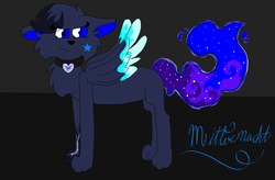 Size: 1024x671 | Tagged: safe, artist:rainbow-cat97, princess luna, cat, g4, female, princess mewna, solo, species swap