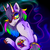 Size: 500x500 | Tagged: safe, artist:bingk, pony, grin, looking at you, ponified, sitting, solo, the legend of zelda, the legend of zelda: majora's mask