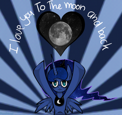 Size: 814x769 | Tagged: safe, artist:heedheed, princess luna, g4, female, moon, solo, valentine