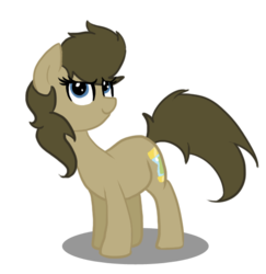 Size: 542x557 | Tagged: safe, artist:riquis101, doctor whooves, time turner, g4, rule 63, solo