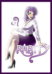 Size: 733x1049 | Tagged: safe, artist:chicajamonxd, rarity, human, g4, female, humanized, solo