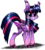 Size: 1188x1326 | Tagged: safe, artist:tidalwav-3, twilight sparkle, alicorn, pony, g4, female, mare, solo, twilight sparkle (alicorn)