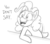 Size: 954x831 | Tagged: safe, artist:mickeymonster, pinkie pie, g4, female, reaction image, solo, you don't say
